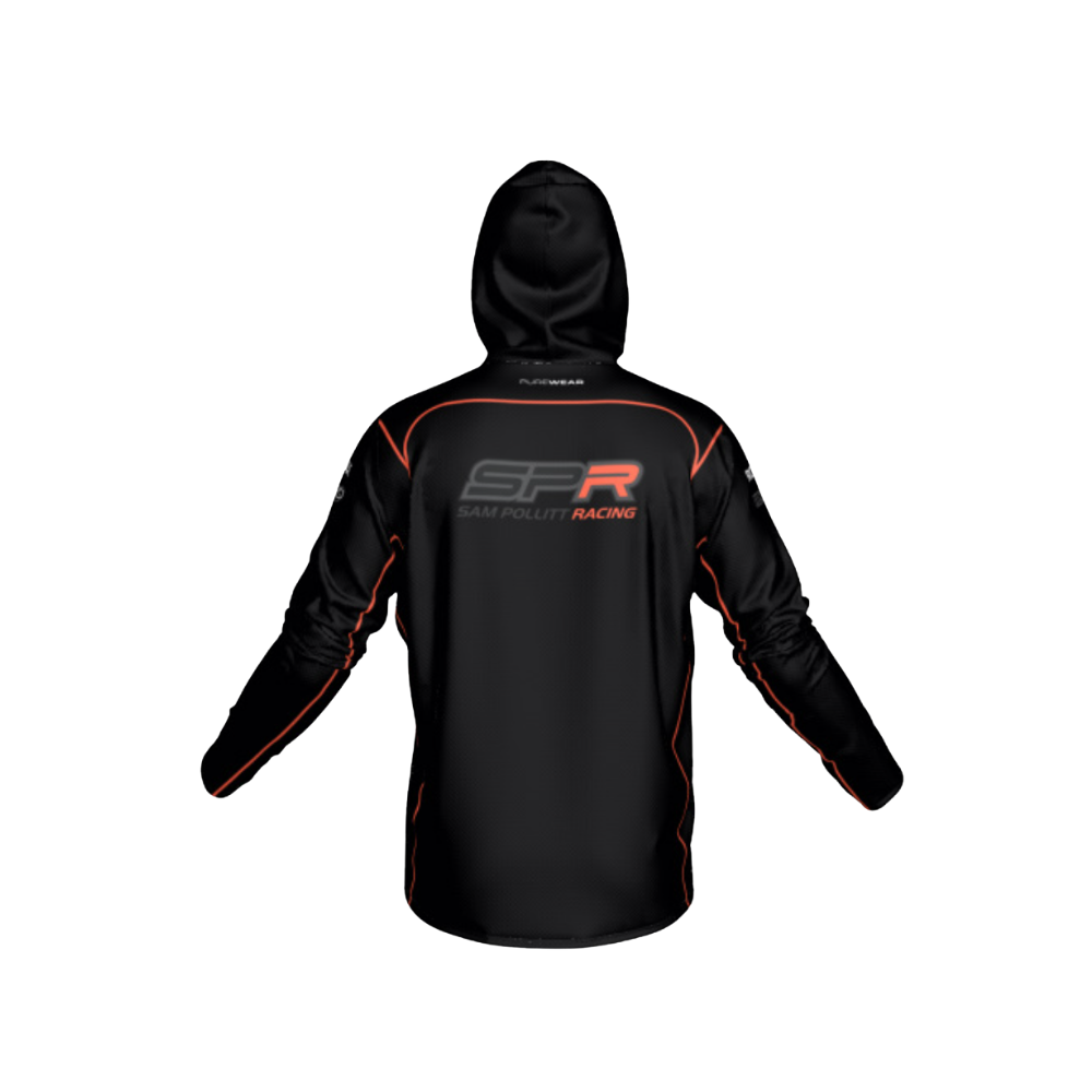 SPR FULL ZIPPED FLEECE W/HOOD