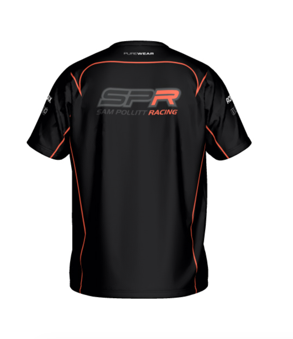 SPR BLACK T-SHIRT