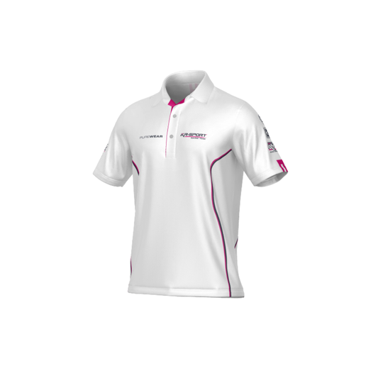 KR-Sport Polo Shirt - White