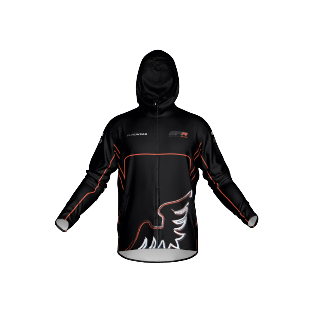 SPR FULL ZIPPED FLEECE W/HOOD