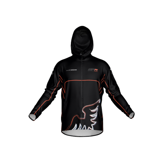 SPR FULL ZIPPED FLEECE W/HOOD