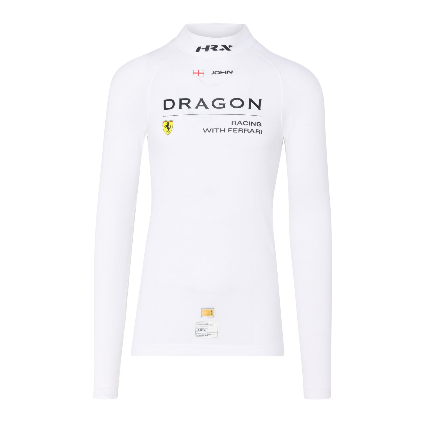 ICON FIA UNDERWEAR TOP - CUSTOM - WHITE