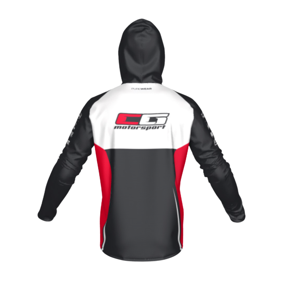 CG FULL ZIPPED FLEECE W/HOOD