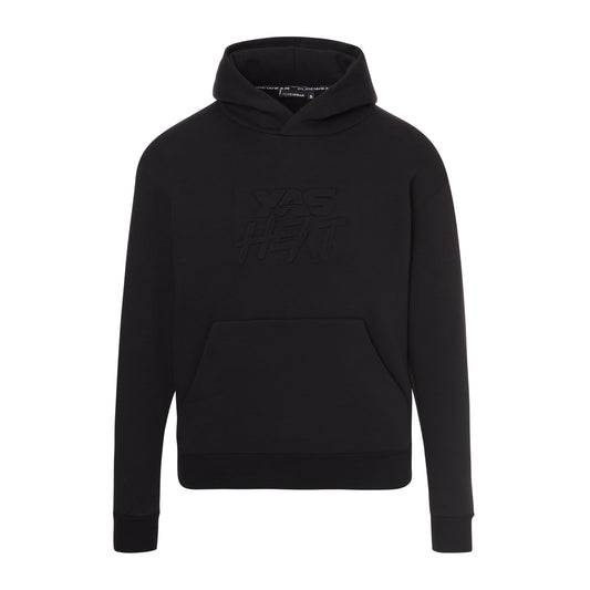 Black hoodie on a white background