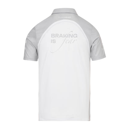 Purewear performance polo shirt with smooth finish and structured collar for custom teamwear branding