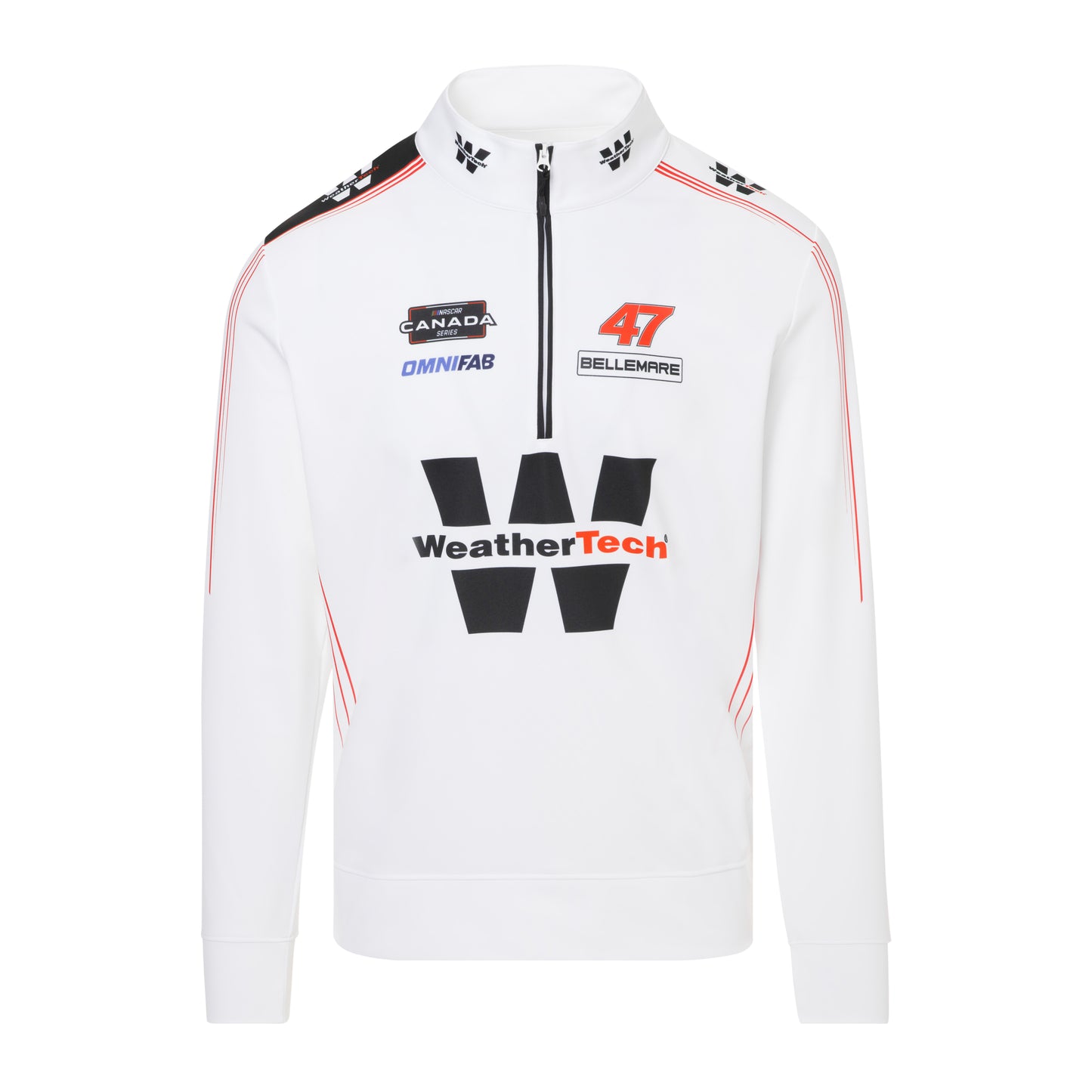 Purewear quarter zip fleece W edition with custom sublimation team branding