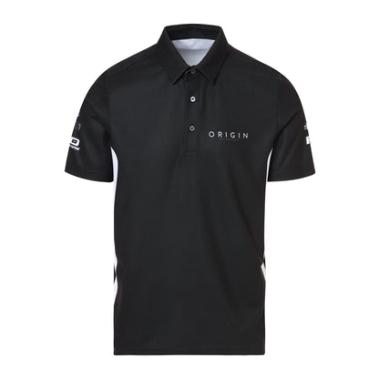 Purewear signature pique polo Origin Motorsports edition with custom team branding