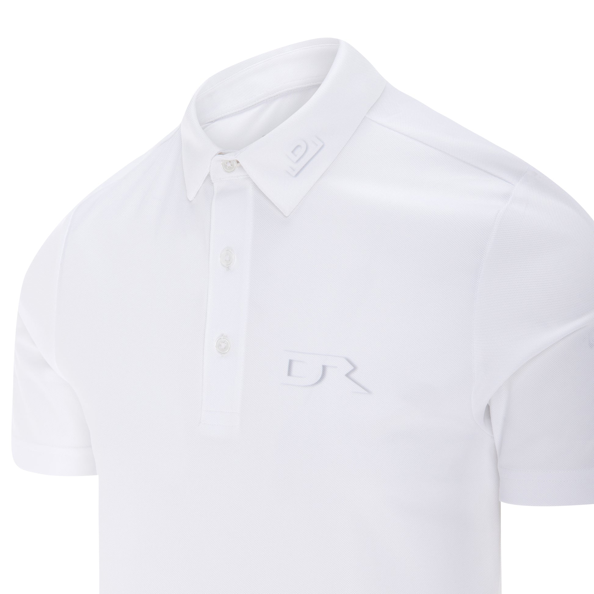 Purewear signature pique polo shirt with breathable performance fabric and custom branding