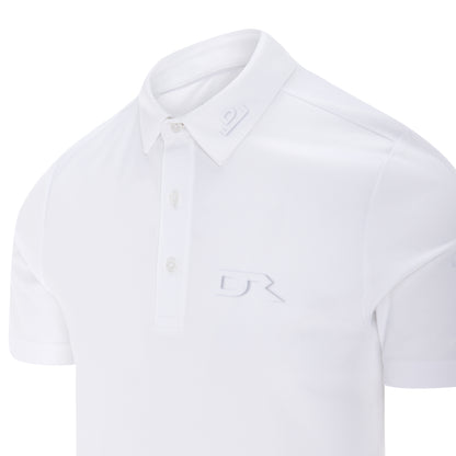 Purewear signature pique polo shirt with breathable performance fabric and custom branding