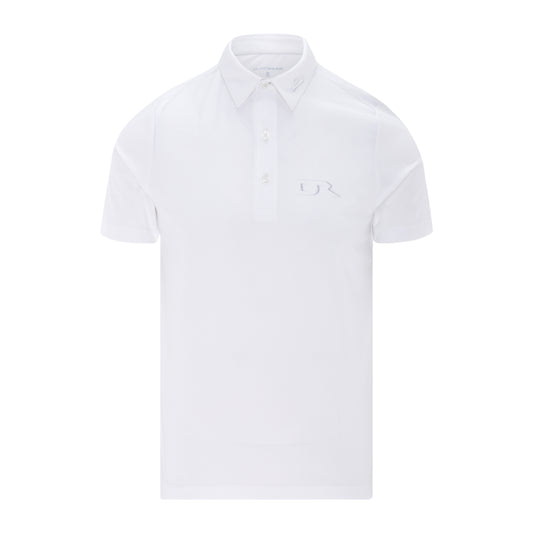 Purewear signature pique polo shirt with breathable performance fabric and custom branding