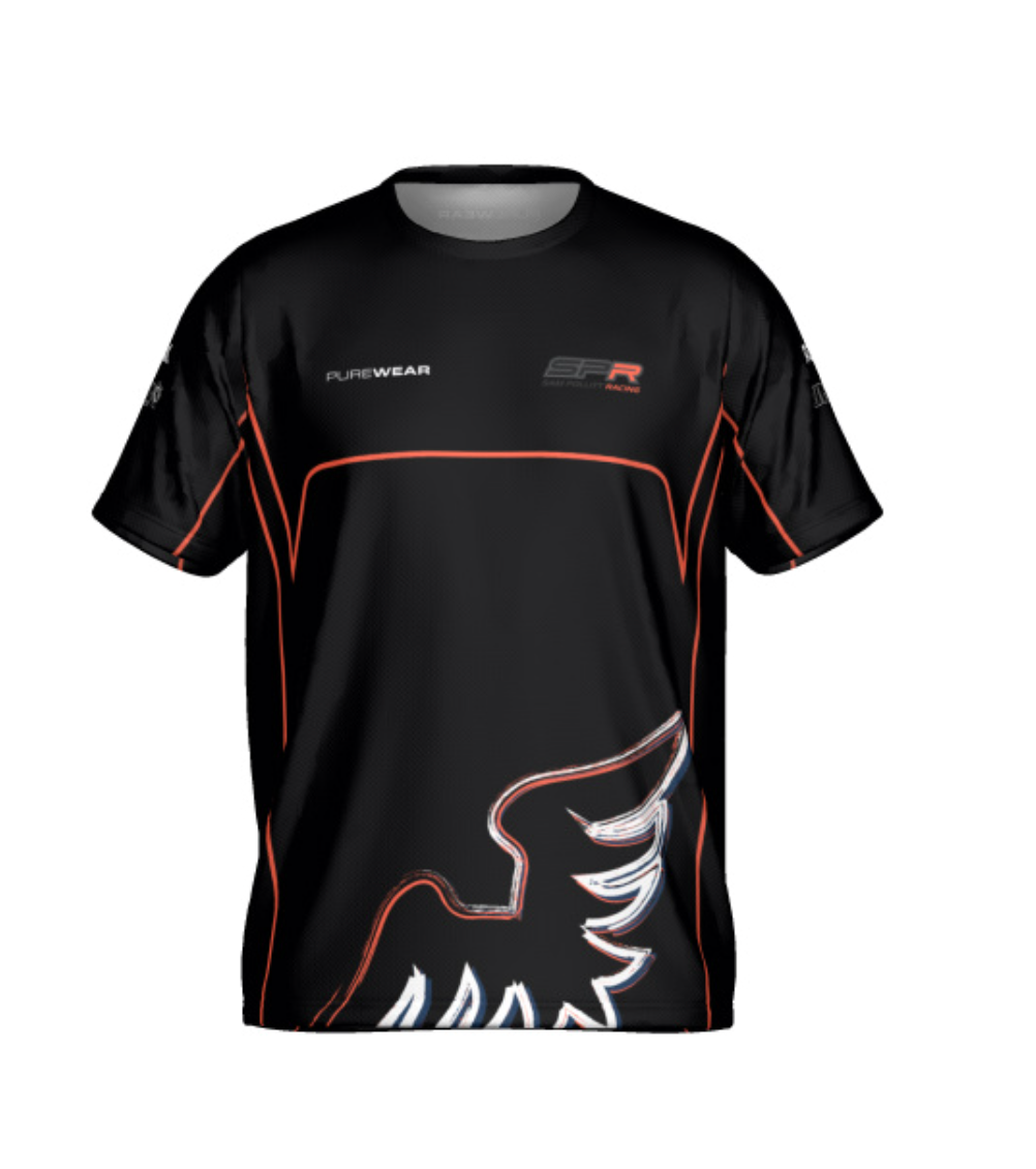 SPR BLACK T-SHIRT